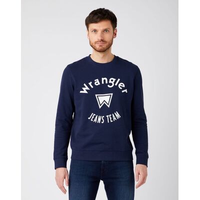 Inny producent Wrangler Crew Sweat Męska Bluza Klasyczna Navy W6M8Hy114-2Xl Inny producent Wrangler Crew Sweat Męska Bluza Klasyczna Navy W6M8Hy114-2Xl