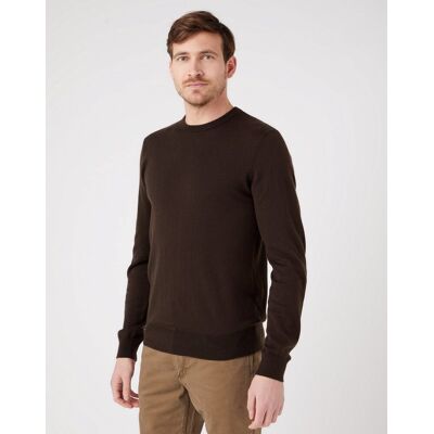 Wrangler Crewneck Knit Męski Sweter Klasyczny Delicioso W8A02Ph38-4Xl Wrangler Crewneck Knit Męski Sweter Klasyczny Delicioso W8A02Ph38-4Xl