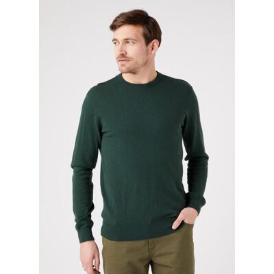Wrangler Crewneck Knit Męski Sweter Klasyczny Sycamore W8A02Pg49-Xl Wrangler Crewneck Knit Męski Sweter Klasyczny Sycamore W8A02Pg49-Xl