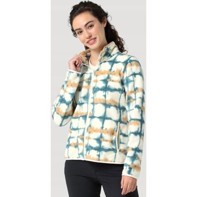 Wrangler FULL ZIP FLEECE JACK SUGAR SHIBORI WA6GHC19Y S Wrangler FULL ZIP FLEECE JACK SUGAR SHIBORI WA6GHC19Y S