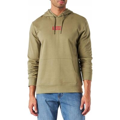 Wrangler HOODIE MOSS GREEN W6X5HA330 L Wrangler HOODIE MOSS GREEN W6X5HA330 L