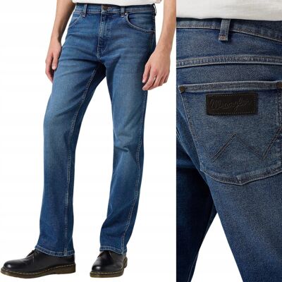 Wrangler HORIZON REGULAR BOOT Habits ROZSZERZANE SPODNIE JEANSOWE W32 L32 Wrangler HORIZON REGULAR BOOT Habits ROZSZERZANE SPODNIE JEANSOWE W32 L32