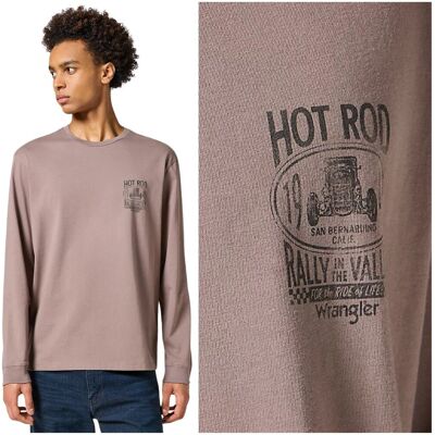 Wrangler LS GRAPHIC TEE longsleeve luźna bawełniana koszulka długi rękaw L Wrangler LS GRAPHIC TEE longsleeve luźna bawełniana koszulka długi rękaw L