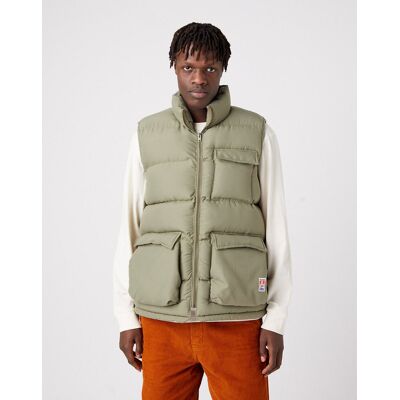 Wrangler Puffer Vest Casey Jones Męska Kamizelka Bezrękawnik Deep Lichen Green W4M7Vgx1X-3Xl Wrangler Puffer Vest Casey Jones Męska Kamizelka Bezrękawnik Deep Lichen Green W4M7Vgx1X-3Xl