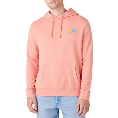 Inny producent Wrangler Rainbow Hoodie Męska Bluza Z Kapturem Logo Spiced Coral W6H8Hax6Y-2Xl Inny producent Wrangler Rainbow Hoodie Męska Bluza Z Kapturem Logo Spiced Coral W6H8Hax6Y-2Xl