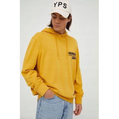 Wrangler SLOGAN HOODIE GOLDEN SPICE W666ILX5O 3XL Wrangler SLOGAN HOODIE GOLDEN SPICE W666ILX5O 3XL