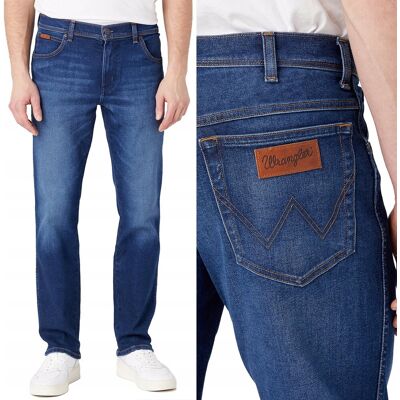 Wrangler TEXAS SLIM Star Man 365WARM DOPASOWANE SPODNIE JEANSOWE W36 L30 Wrangler TEXAS SLIM Star Man 365WARM DOPASOWANE SPODNIE JEANSOWE W36 L30