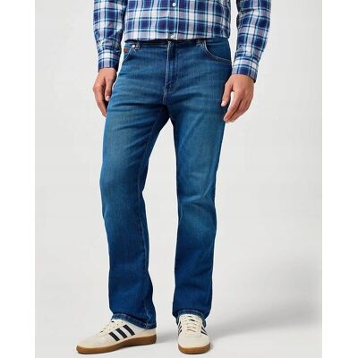 Inny producent WRANGLER TEXAS VERDANT TONE NIEBIESKIE JEANSY W31 L32 7AA Inny producent WRANGLER TEXAS VERDANT TONE NIEBIESKIE JEANSY W31 L32 7AA