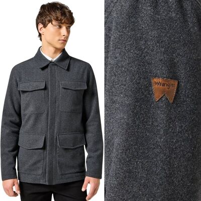 Wrangler Transitonal Jacket Przejściowa Wiosenna Szara Kurtka Męska Xxl Wrangler Transitonal Jacket Przejściowa Wiosenna Szara Kurtka Męska Xxl