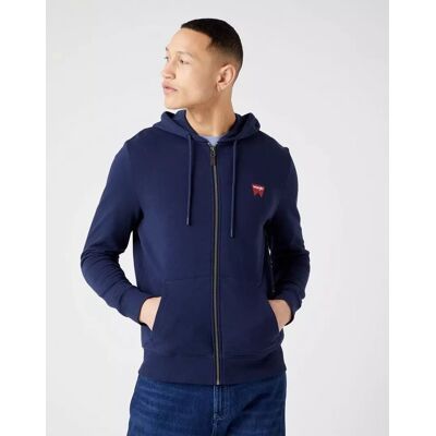Inny producent Wrangler Zip Thru Hoodie Męska Bluza Kaptur Logo Navy W664Ha114-Xl Inny producent Wrangler Zip Thru Hoodie Męska Bluza Kaptur Logo Navy W664Ha114-Xl