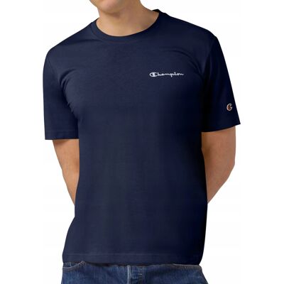 Koszulka Męska Champion 221798-Bs501 Bawełniana Granatowa T-Shirt Xxl Koszulka Męska Champion 221798-Bs501 Bawełniana Granatowa T-Shirt Xxl