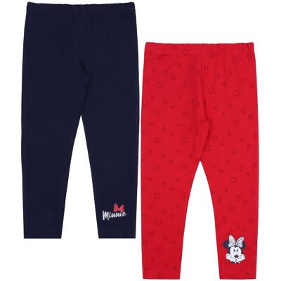 sarcia.eu 2x Czerwono-granatowe getry, legginsy Myszka Minnie 18-24 m 92 cm sarcia.eu 2x Czerwono-granatowe getry, legginsy Myszka Minnie 18-24 m 92 cm