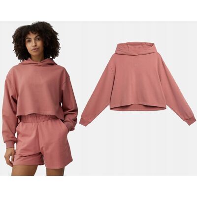4F Bluza Dresowa Damska Z Kapturem Crop-Top 4F Bluza Dresowa Damska Z Kapturem Crop-Top