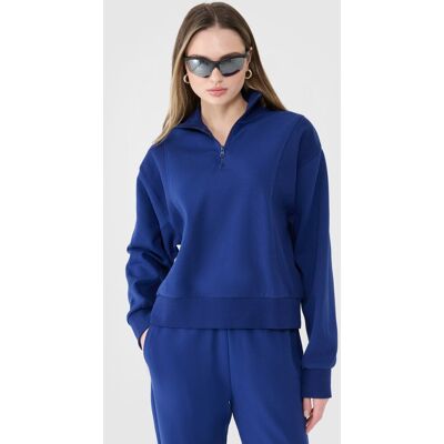 Bluza dresowa nierozpinana bez kaptura damska 4FWSS25TSWSF1545-30S Niebieski Roz. S Bluza dresowa nierozpinana bez kaptura damska 4FWSS25TSWSF1545-30S Niebieski Roz. S