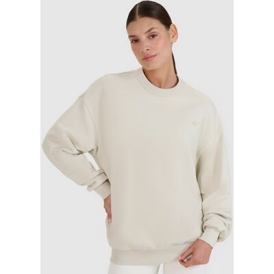 Bluza dresowa uniseks nierozpinana bez kaptura 4FWSS25TSWSU1546-12S Biały Roz. S Bluza dresowa uniseks nierozpinana bez kaptura 4FWSS25TSWSU1546-12S Biały Roz. S