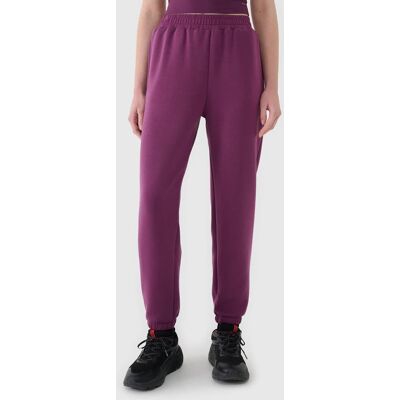 Spodnie damskie dresowe joggery z modalem 4FWSS25TTROF1010-50S Fioletowy Roz. XS Spodnie damskie dresowe joggery z modalem 4FWSS25TTROF1010-50S Fioletowy Roz. XS
