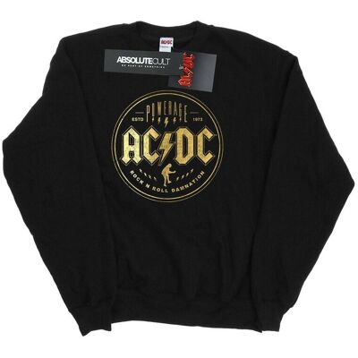 AC/DC Bluza Damska / Damska Rock N Roll Damnation (S (52-55 Cm) / Czarny) AC/DC Bluza Damska / Damska Rock N Roll Damnation (S (52-55 Cm) / Czarny)
