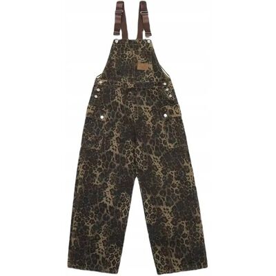 brak danych Aelfric Eden Jeansowe spodnie ogrodniczki panterka cętki unisex r. XS brak danych Aelfric Eden Jeansowe spodnie ogrodniczki panterka cętki unisex r. XS