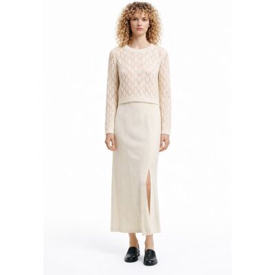 Inny producent ALLSAINTS AŻUROWY SWETER DAMSKI W KOMPLECIE ZE SUKIENKĄ L 1I4A Inny producent ALLSAINTS AŻUROWY SWETER DAMSKI W KOMPLECIE ZE SUKIENKĄ L 1I4A