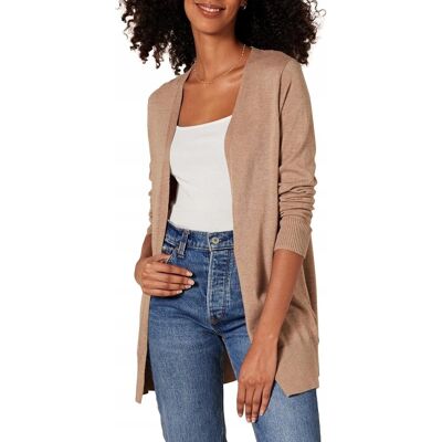 Inny producent AMAZON ESSENTIALS DAMSKI SWETER NARZUTKA BRĄZOWY L 6FA Inny producent AMAZON ESSENTIALS DAMSKI SWETER NARZUTKA BRĄZOWY L 6FA