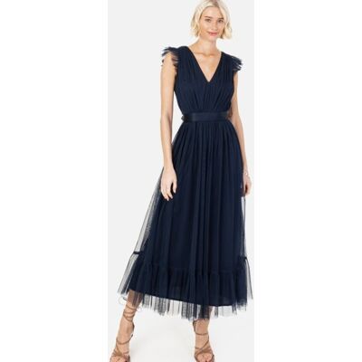 Inny producent Anaya Plus Size Sukienka Granatowa Koktajlowa Prosta 52 Jhf Inny producent Anaya Plus Size Sukienka Granatowa Koktajlowa Prosta 52 Jhf