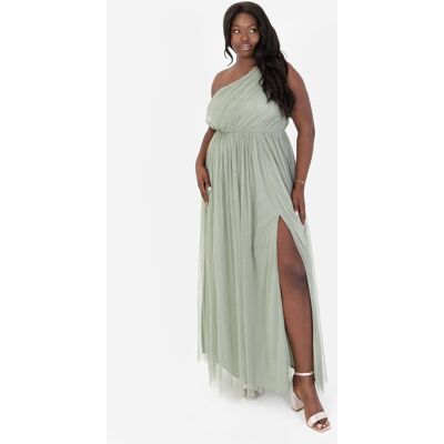 Inny producent ANAYA PLUS SIZE SUKIENKA KOKTAJLOWA ZIELONA MAXI 56 7BA Inny producent ANAYA PLUS SIZE SUKIENKA KOKTAJLOWA ZIELONA MAXI 56 7BA