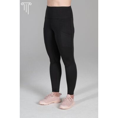 Inny producent Antycellulitowe wyszczuplające legginsy z kieszeniami figura kolumna 3XL / Czarny Inny producent Antycellulitowe wyszczuplające legginsy z kieszeniami figura kolumna 3XL / Czarny