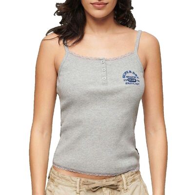 Superdry Athletic Essentials - Damski Top na Ramiączkach Superdry Athletic Essentials - Damski Top na Ramiączkach