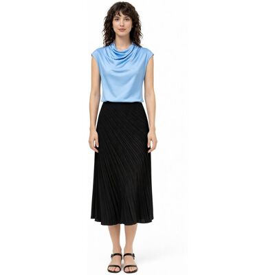 Inny producent BARDOT BŁĘKITNY TOP Z POŁYSKIEM I FALEMI NA DEKOLCIE 34 1I3A Inny producent BARDOT BŁĘKITNY TOP Z POŁYSKIEM I FALEMI NA DEKOLCIE 34 1I3A