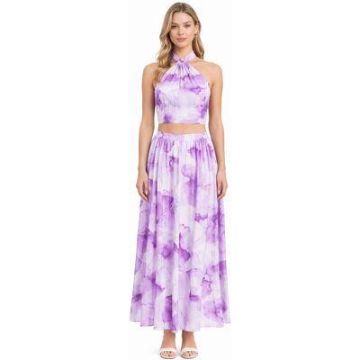 Inny producent BARDOT FIOLETOWY TOP NA WIĄZANEJ SZYI ZOXY WZÓR PRINT NADRUK 34 I1D Inny producent BARDOT FIOLETOWY TOP NA WIĄZANEJ SZYI ZOXY WZÓR PRINT NADRUK 34 I1D