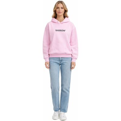 Inny producent BARROW BLUZA Z KAPTUREM RÓŻOWA Z NADRUKIEM LOGO m 1I4A Inny producent BARROW BLUZA Z KAPTUREM RÓŻOWA Z NADRUKIEM LOGO m 1I4A