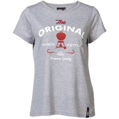 Weber BAWEŁNIANA KOSZULKA DAMSKA T-SHIRT DAMSKI 'The Original' SZARA r. M/L Weber BAWEŁNIANA KOSZULKA DAMSKA T-SHIRT DAMSKI 'The Original' SZARA r. M/L