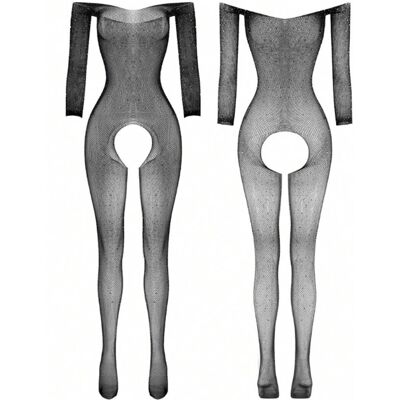 SNM Bielizna Bodystocking Komplet Body Strój Siateczka SNM Bielizna Bodystocking Komplet Body Strój Siateczka