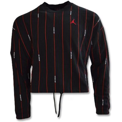 Bluza Air Jordan Essential Fleece Top Wmns Black/Varsity Red - Dj2623-010-Xl Bluza Air Jordan Essential Fleece Top Wmns Black/Varsity Red - Dj2623-010-Xl