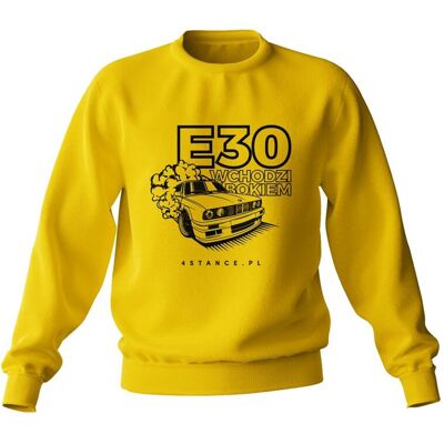 Inny producent Bluza BMW E30 Wchodzi bokiem żółta-XXL Inny producent Bluza BMW E30 Wchodzi bokiem żółta-XXL