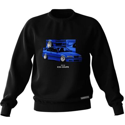 Inny producent Bluza BMW E36 Coupe czarna-3XL Inny producent Bluza BMW E36 Coupe czarna-3XL