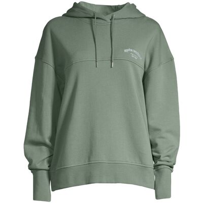 Bluza CASALL Terry Relaxed Spring Hoodie zielony Bluza CASALL Terry Relaxed Spring Hoodie zielony