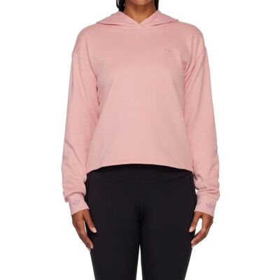 Bluza damska Adidas Cropped Hoodie różowa bawełniana krótka-XS Bluza damska Adidas Cropped Hoodie różowa bawełniana krótka-XS