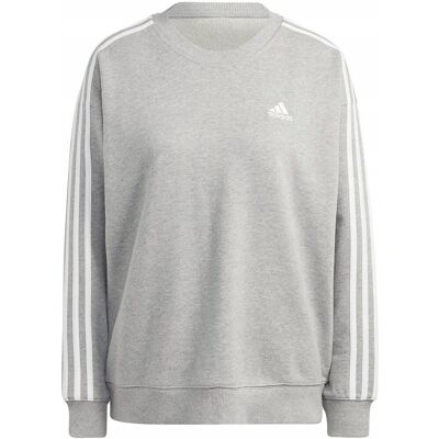 Bluza damska adidas Essentials 3-Stripes szara IC9905 L Bluza damska adidas Essentials 3-Stripes szara IC9905 L