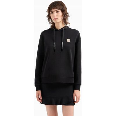Giorgio Armani Bluza damska Armani Exchange 6DYM61 YJFYZ czarny - XL Giorgio Armani Bluza damska Armani Exchange 6DYM61 YJFYZ czarny - XL