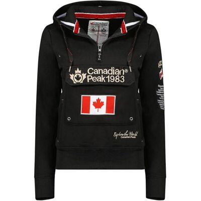 Inny producent Bluza damska Canadian Peak Gyrelle Lady dresowa czarna-L Inny producent Bluza damska Canadian Peak Gyrelle Lady dresowa czarna-L