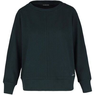 VOLCANO Bluza damska casual b-shea - zielona l VOLCANO Bluza damska casual b-shea - zielona l