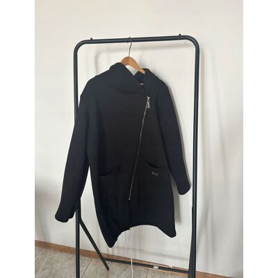Inny producent Bluza Damska Czarna Ocieplana Rozmiar Uniwersalny (42-46) *Made in Italy* Inny producent Bluza Damska Czarna Ocieplana Rozmiar Uniwersalny (42-46) *Made in Italy*