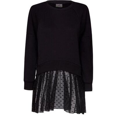 BLUZA DAMSKA DEHA DNACE D13136 CZARNY - M BLUZA DAMSKA DEHA DNACE D13136 CZARNY - M