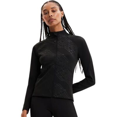 Bluza damska Desigual Rock sportowa czarna rozsuwana-M Bluza damska Desigual Rock sportowa czarna rozsuwana-M