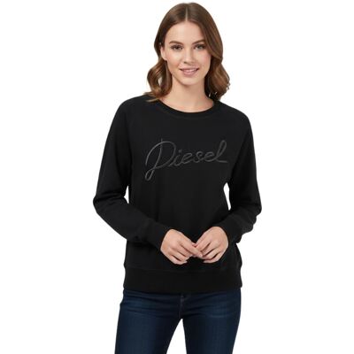 Bluza damska Diesel Sven bawełniana czarna klasyczna-XS Bluza damska Diesel Sven bawełniana czarna klasyczna-XS