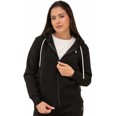 Bluza Damska Kangurka Ciepła Rozpinana z Kapturem na Chłodne Dni Captain Mike 3XL Bluza Damska Kangurka Ciepła Rozpinana z Kapturem na Chłodne Dni Captain Mike 3XL