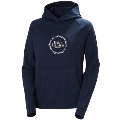 Bluza damska kangurka HELLY HANSEN W CORE GRAPHIC HOODI granatowa L Bluza damska kangurka HELLY HANSEN W CORE GRAPHIC HOODI granatowa L