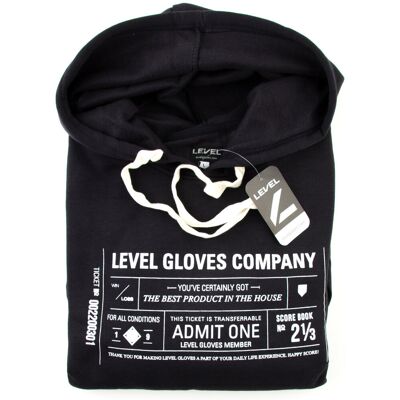 Bluza damska Level Hoodie dresowa ocieplana z kapturem-L Bluza damska Level Hoodie dresowa ocieplana z kapturem-L