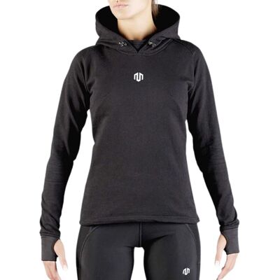Inny producent Bluza damska Morotai Comfy Performance ciepła sportowa czarna z kapturem-XL Inny producent Bluza damska Morotai Comfy Performance ciepła sportowa czarna z kapturem-XL